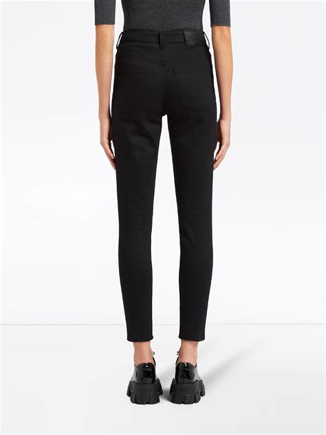 prada women's skinny jeans